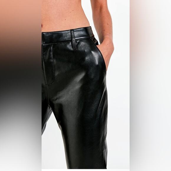 Hidden Designer~ ASbyDF ASbyDF JORDAN RECYCLED LEATHER TROUSERS-  12 ~Gorgeous - Picture 5 of 11